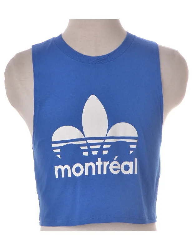 Fashion Must-have Label Polly Cropped Sports T Vest
