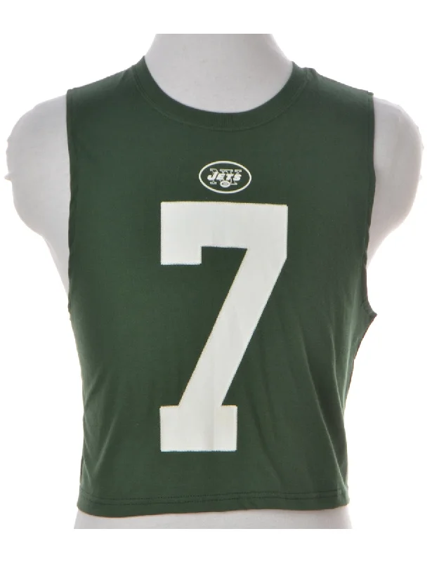 Comfort Fit Label Polly Cropped Sports T Vest