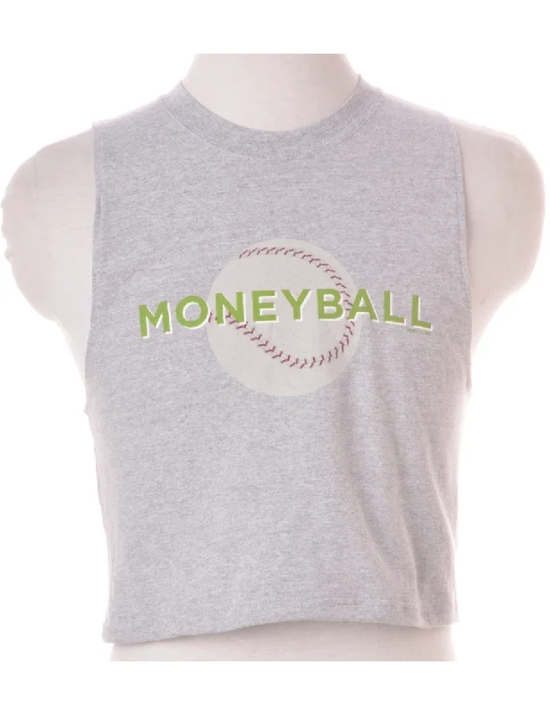 Soft Fashion Label Polly Cropped Sports T Vest