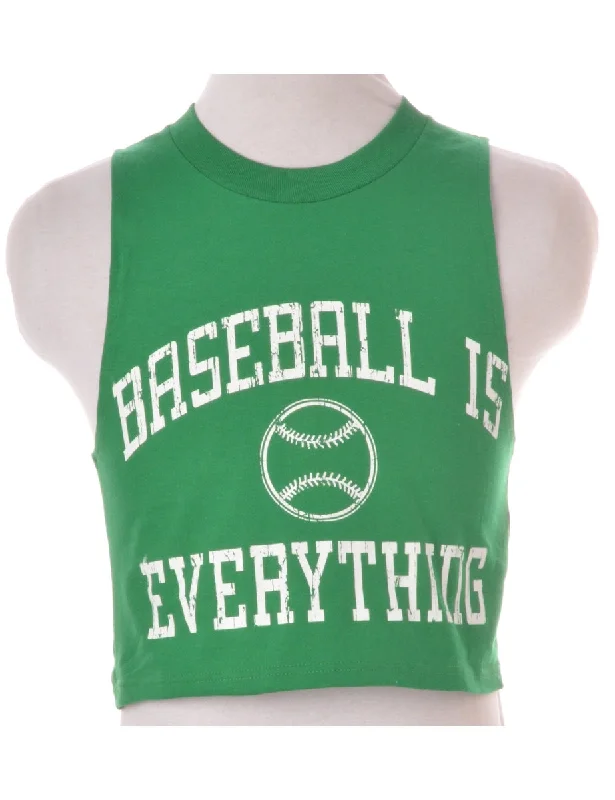Effortless Comfort Label Polly Cropped Sports T Vest