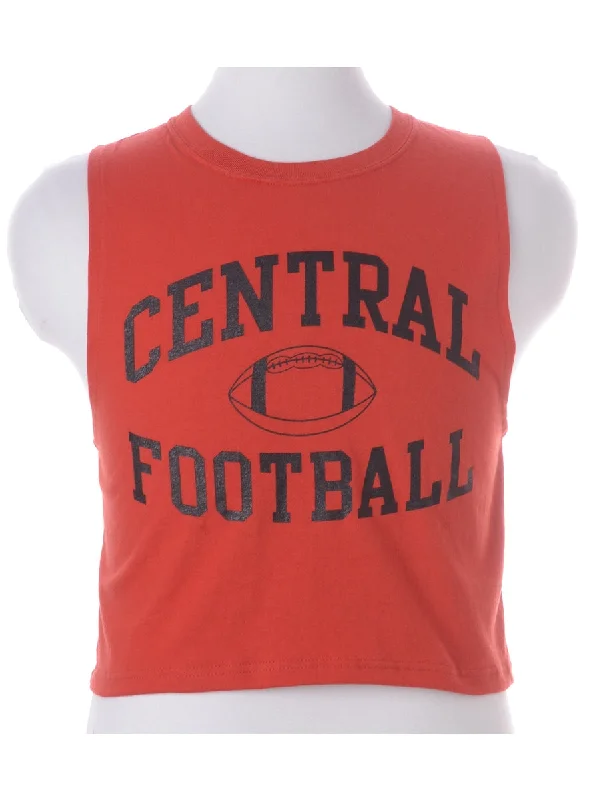 Cozy Fashions Label Polly Cropped Sports T Vest