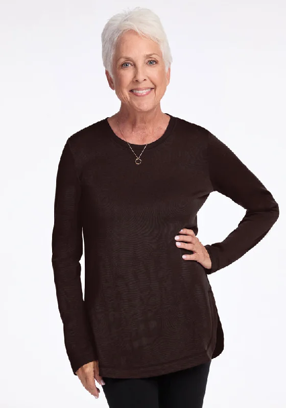Free And Casual Blair Tunic - French Roast