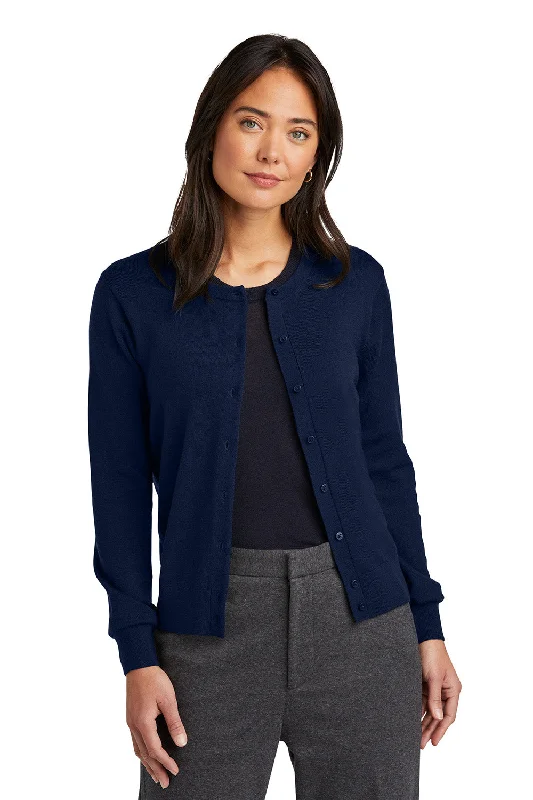 Fashion And Simplicity Brooks Brothers Womens Merino Long Sleeve Button Front Cardigan Sweater - Navy Blue Blazer - New Fashion And Simplicity Brooks Brothers Womens Merino Long Sleeve Button Front Cardigan Sweater - Navy Blue Blazer - New