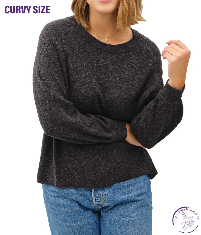 Cozy Street Style Curvy Fall Breeze Pullover Sweater