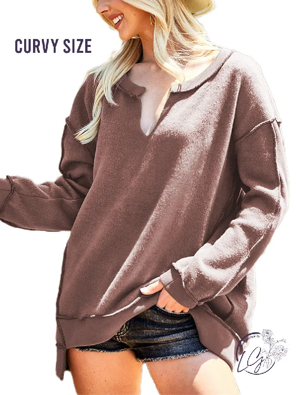 Youthful Street Fashion Curvy Cutie Comfort Shirt