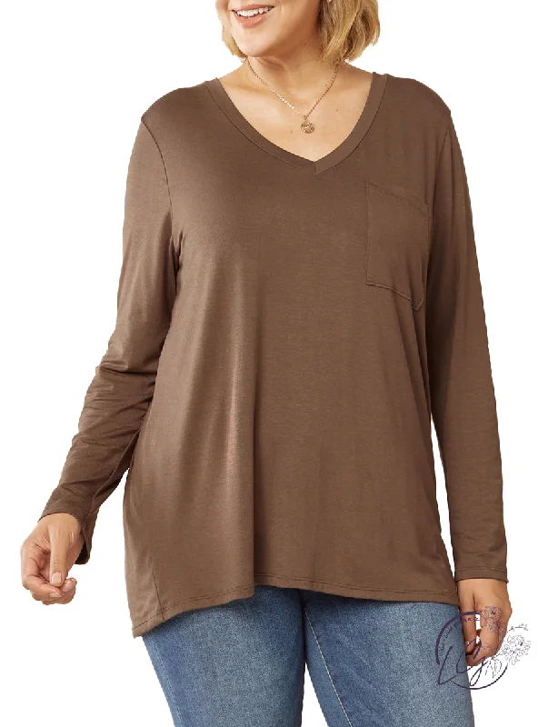 Chic Lounge Curvy Instant Connection Basic Long Sleeve