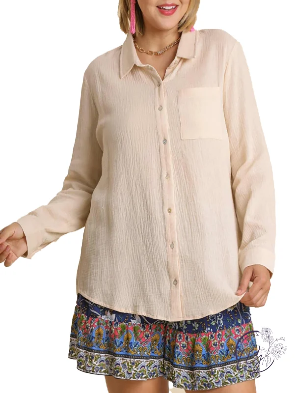 Easy Chic Curvy The Feeling is Real Long Sleeve