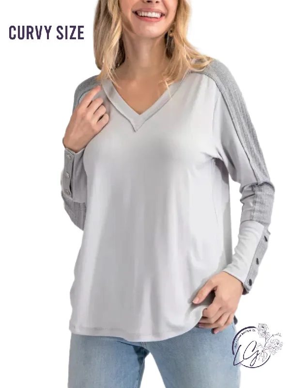 Lace Design Curvy Retro Threadwork Elegance Top