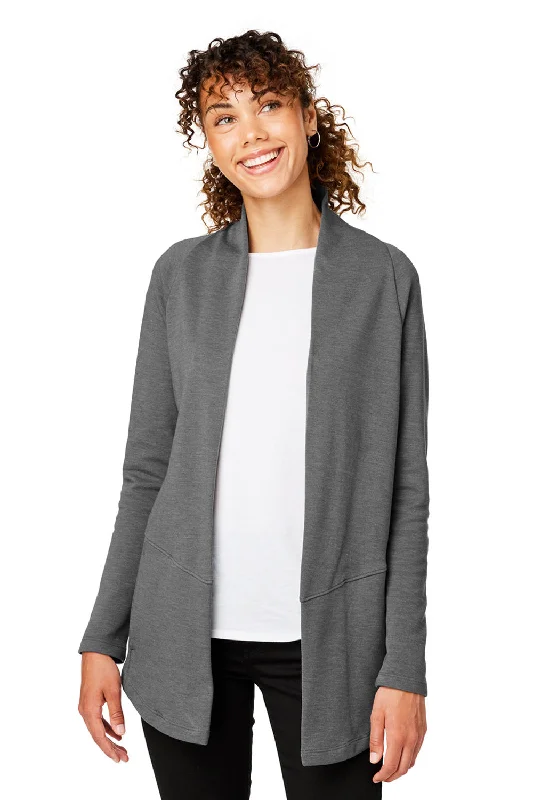 Effortless Wear Devon & Jones Womens New Classics Charleston Cardigan Sweater - Graphite Grey Melange Effortless Wear Devon & Jones Womens New Classics Charleston Cardigan Sweater - Graphite Grey Melange