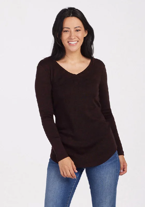Comfortable Jackets Eva Tunic - French Roast