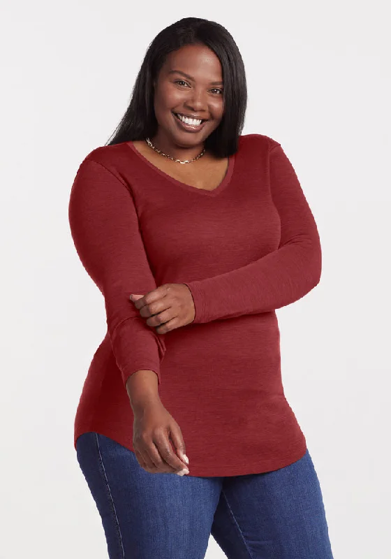 Fashionable In The Times Eva Tunic - Sweet Pepper