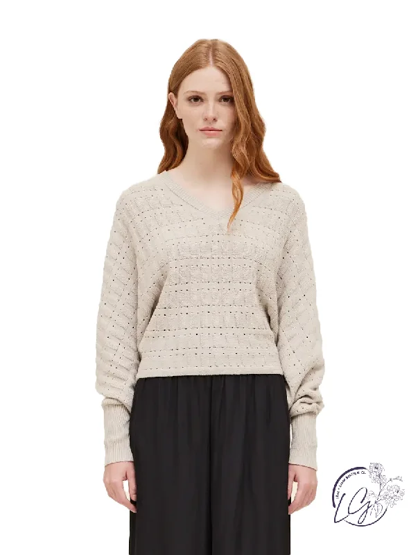 Graceful Glide Knit Sweater