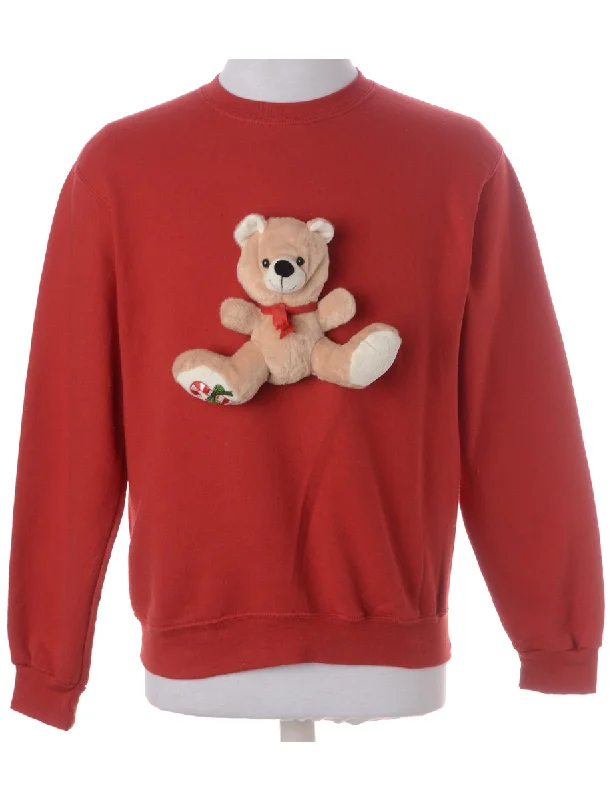 Comfortable Sweaters Label Novelty Christmas Sweatshirt