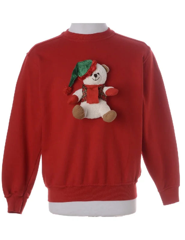 Easygoing Outfits Label Novelty Christmas Sweatshirt