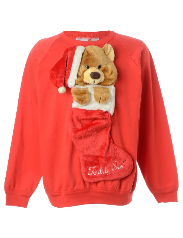 Sweet Girl Label Novelty Christmas Sweatshirt