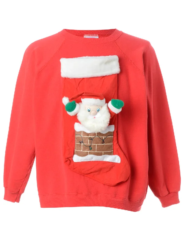 Design And Tailoring Label Novelty Christmas Sweatshirt