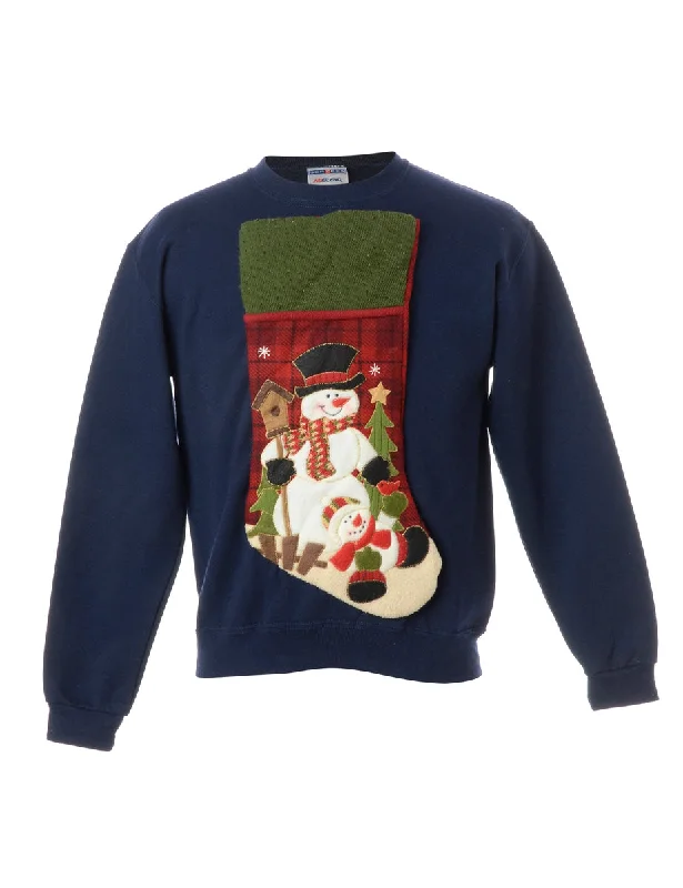 Unique Design Label Novelty Christmas Sweatshirt