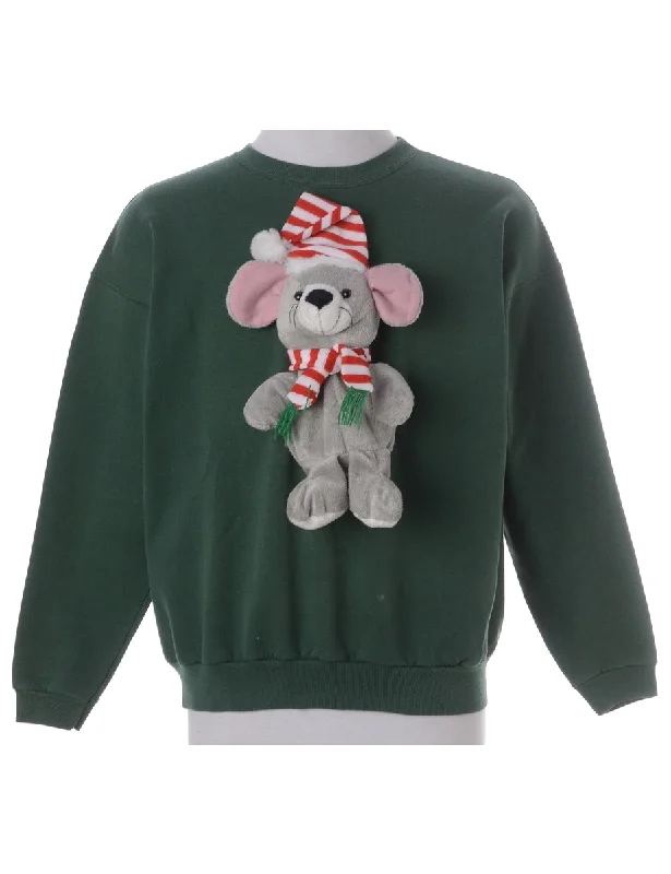Personalized Design Label Novelty Christmas Sweatshirt