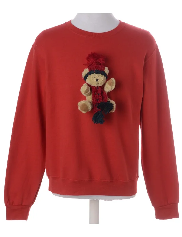 Personalized Outfit Label Novelty Christmas Sweatshirt