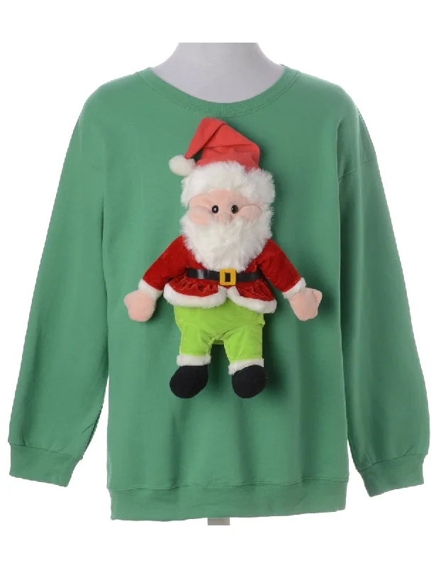 End Of The Year Label Novelty Christmas Sweatshirt
