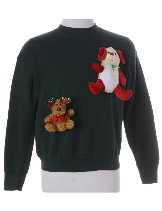 High-end Design Label Novelty Christmas Sweatshirt