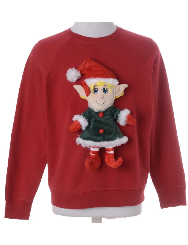 Fashion Expert Label Novelty Christmas Sweatshirt