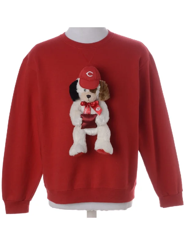 Fashion Touch Label Novelty Christmas Sweatshirt