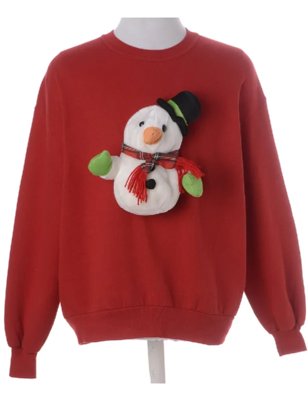 Comfortable Outfits Label Novelty Christmas Sweatshirt