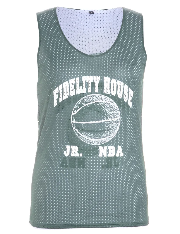 Celebrity Picks Label Oversized Basketball Jersey Dress