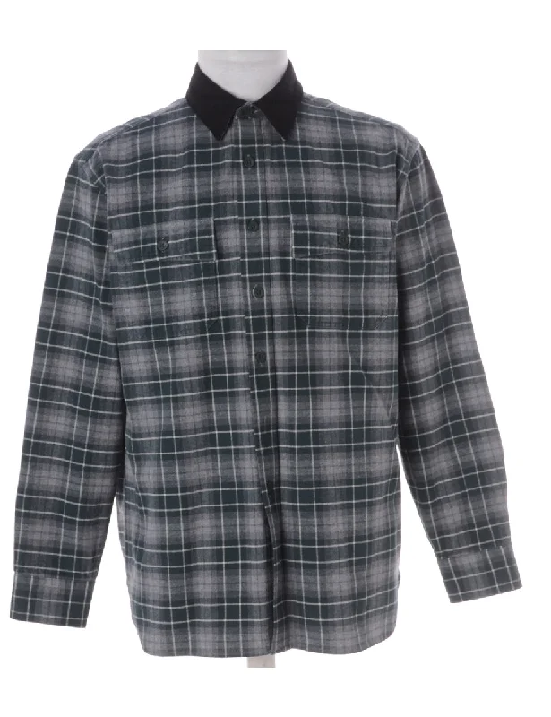 Comfortable Outfits Label Paul Shirt With Denim Collar