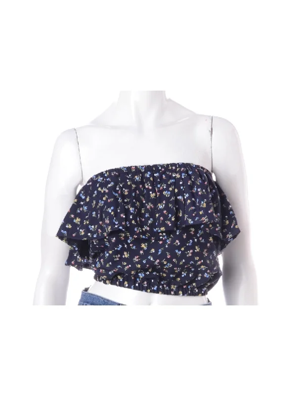Comfy Layers Label Penelope Crop Frill Top