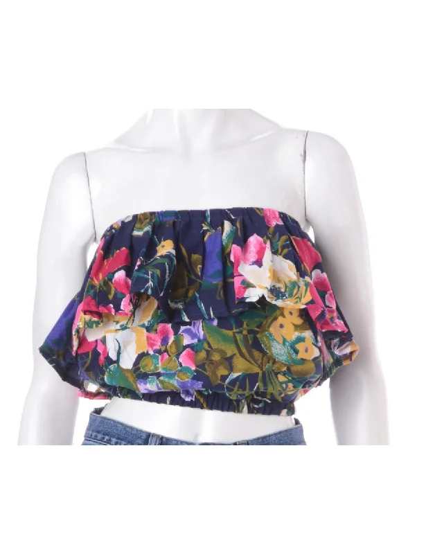 Effortless Looks Label Penelope Crop Frill Top