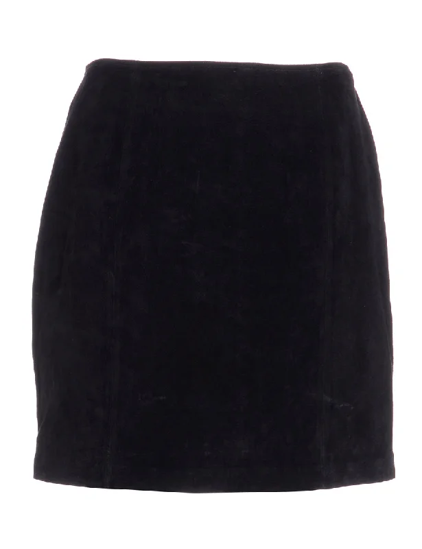 Label Robyn Suede Skirt