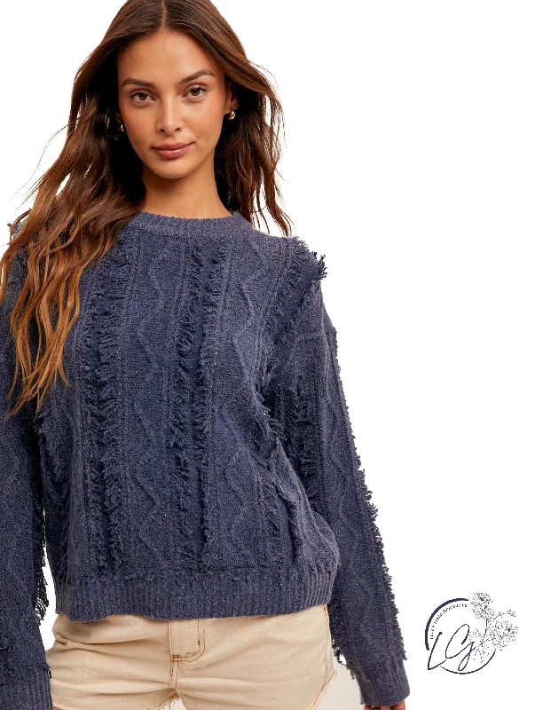 Retro Design Let Me Know Sweater
