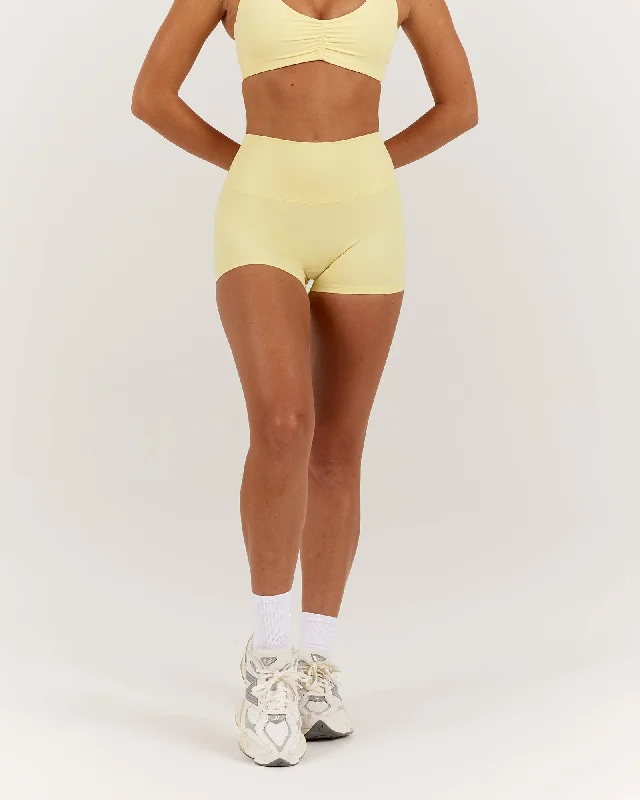 LUXE MINI SHORTS - BUTTER