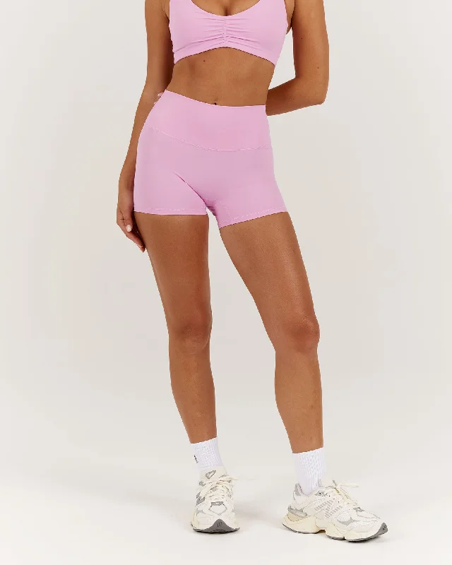 LUXE MINI SHORTS - GUAVA