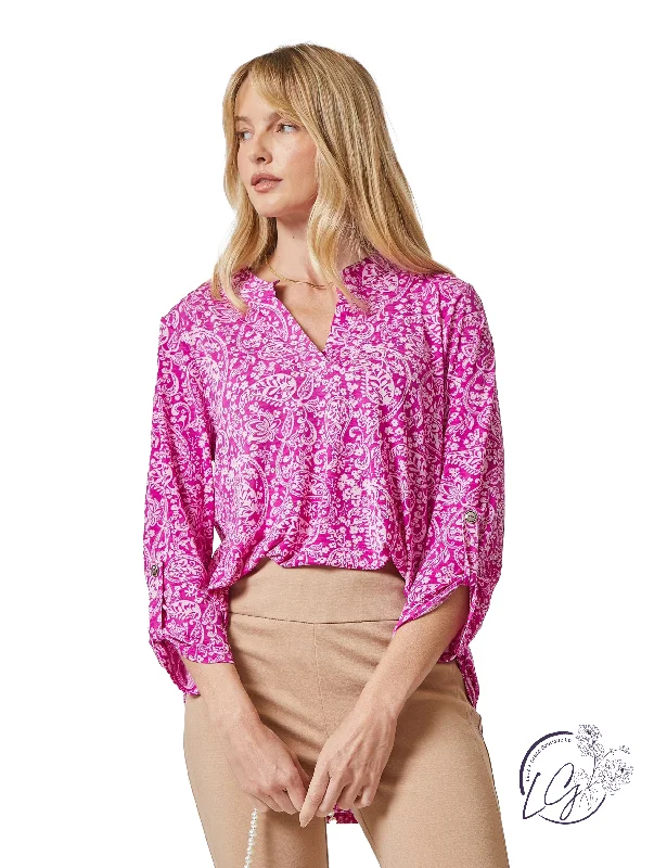 Preview New Products Magenta Lizzy Top