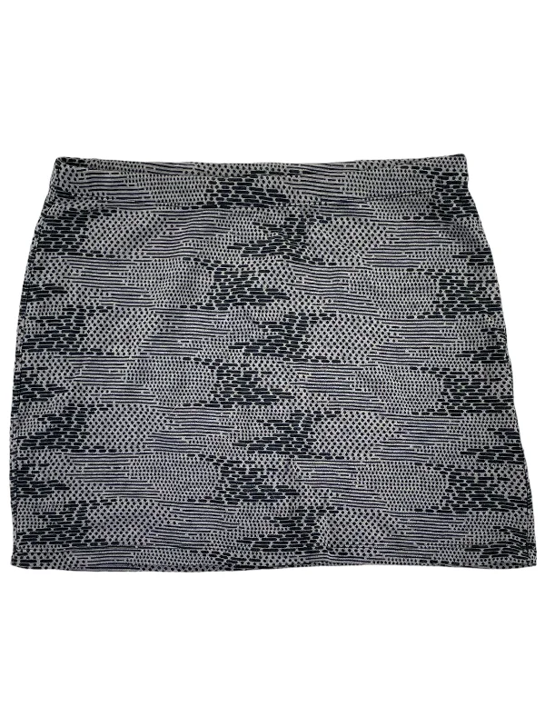 Comfortable Lifestyle Merino Wool Printed Skirt