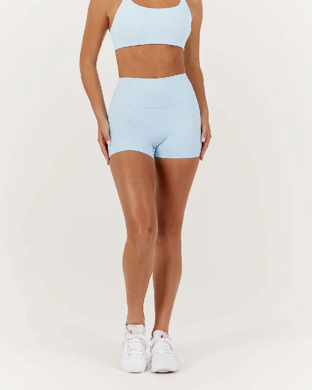 MOTION SHORTS 4" - ICE BLUE