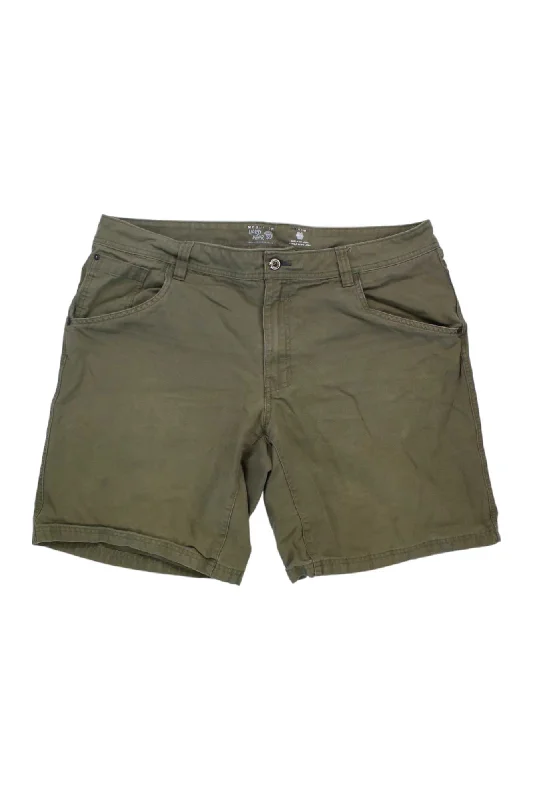 British Style Mountain Hardwear Mens Canvas Bermuda Shorts
