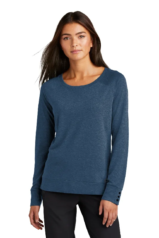 Versatile Items Ogio Womens Command Long Sleeve Scoop Neck T-Shirt - Spar Blue