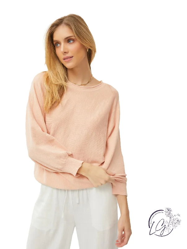 Bottom And Versatile Skyline Flow Knit Sweater