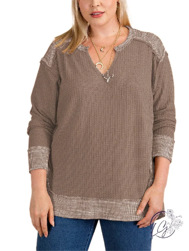 Sports Fashion Curvy Begin Again Thermal Long Sleeve