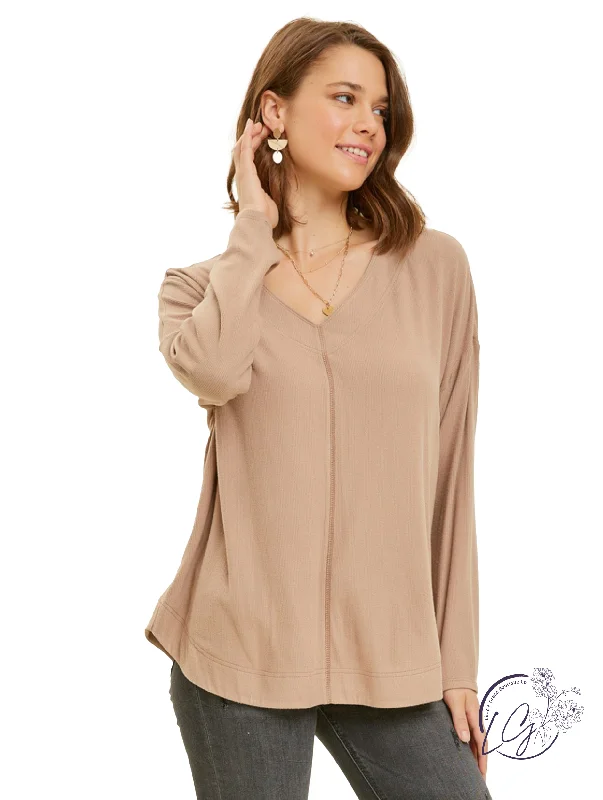 Fashion Must-have Tranquil Touch V-Neck