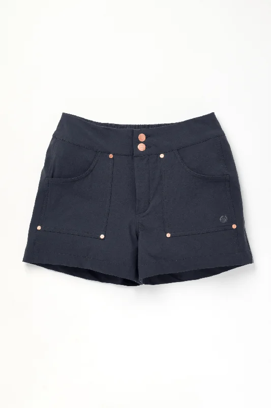 Easy Wear Chic Trek Shorts - Black