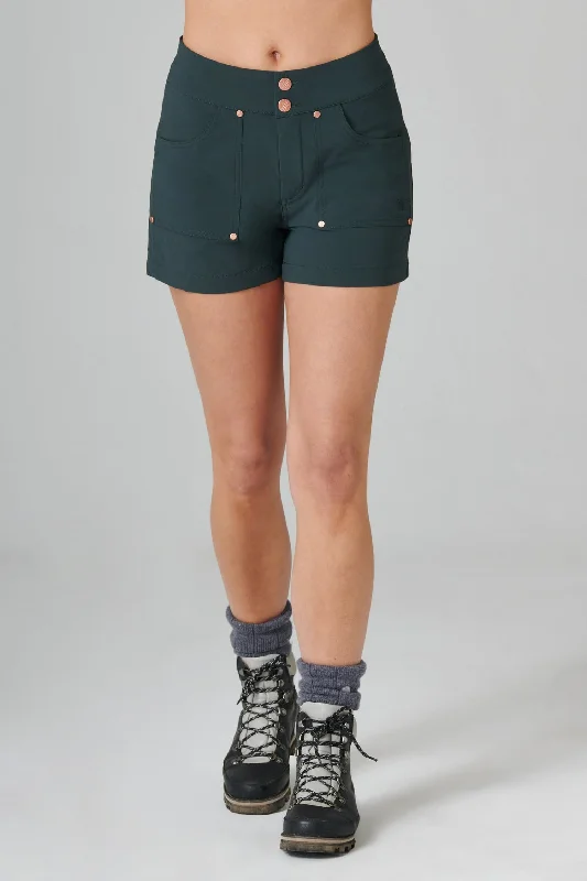 Dessert Matching Trek Shorts - Forest Green