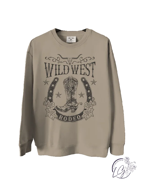 High-end Fabrics Wild West Rodeo Sweatshirts